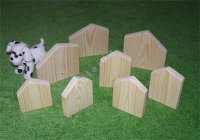 Мини-домики деревянные